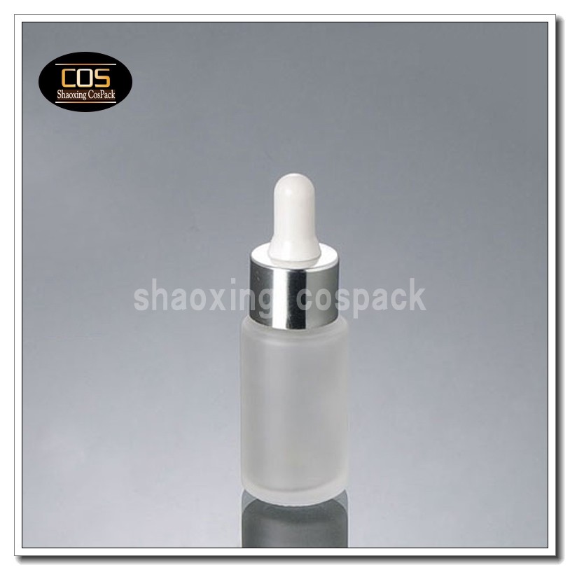 DB26-20ml dropper bottle with silver ring dropper (1)