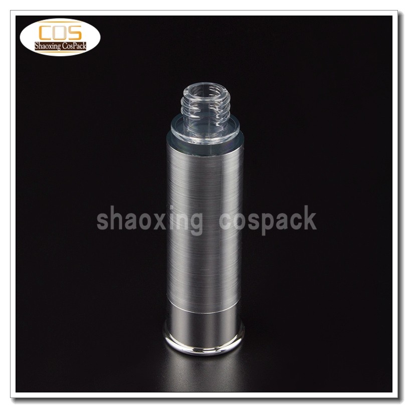 ZA218-20ml Silver Airless Cosmetic Bottle (5)