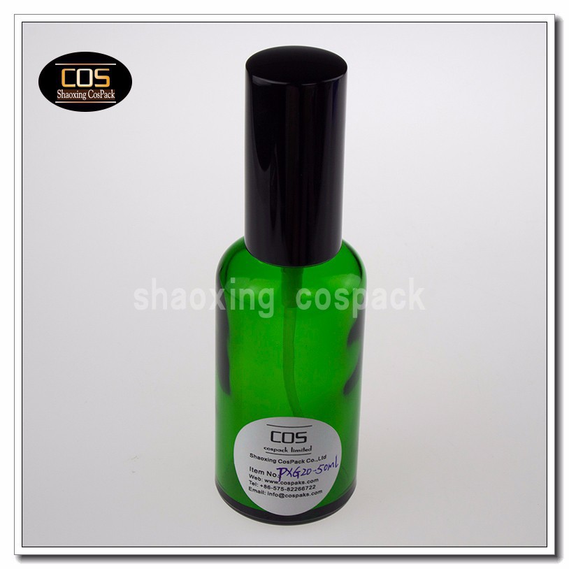 PXG20-50ml Glass Perfume Pump Bottle (1)