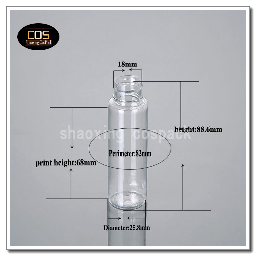 DB27-30ml clear bottle with black rubber and shell (3)