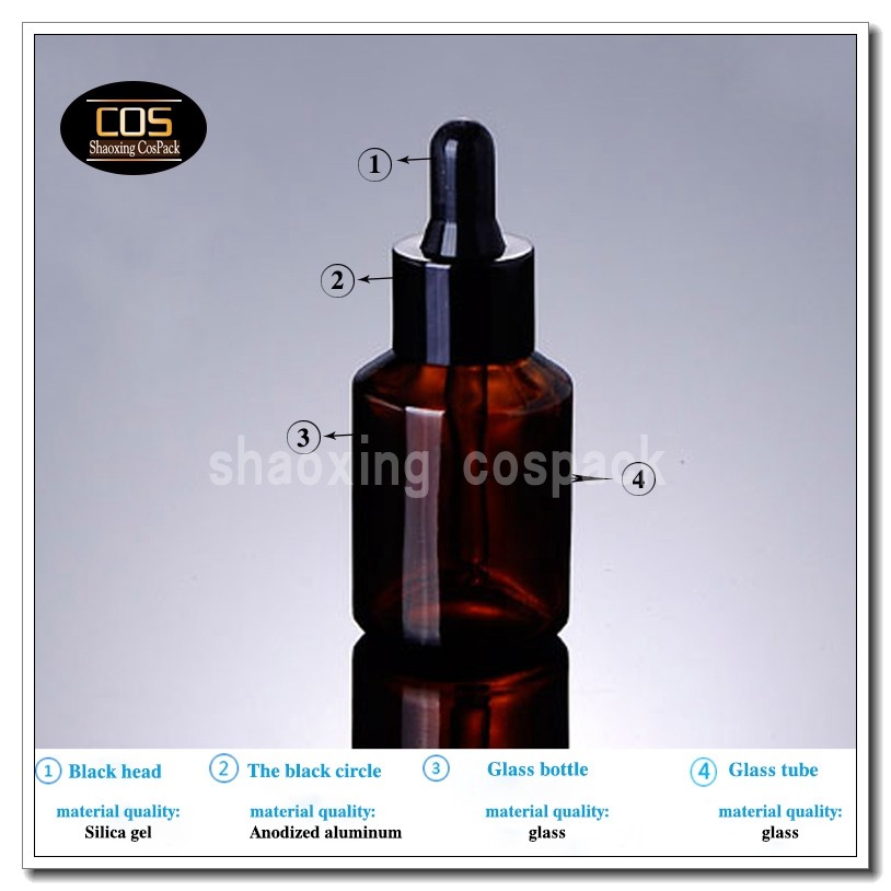 DBX21-30ml brown glass dropper bottle (2)