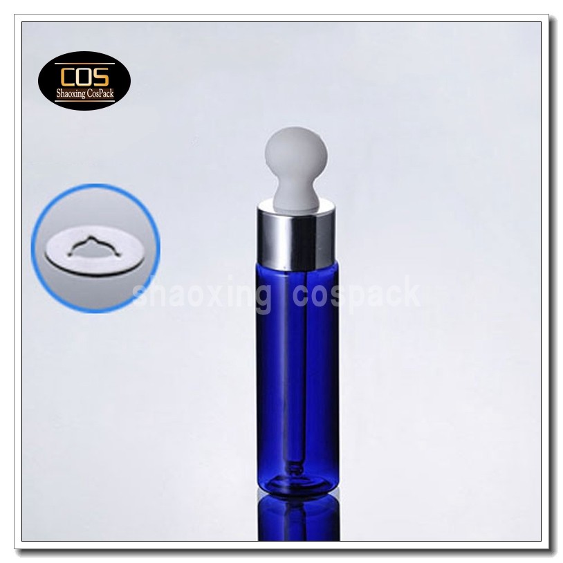 DB27-30ml dropper plastic silver ring (2)