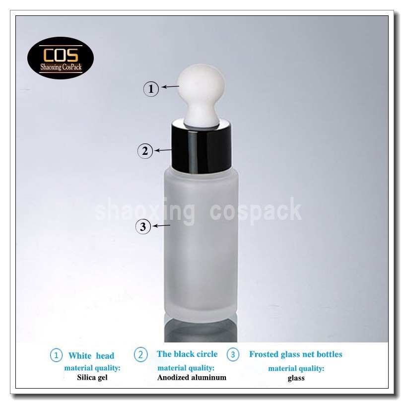 DB26-25ml frosted glass bottle dropper (2)
