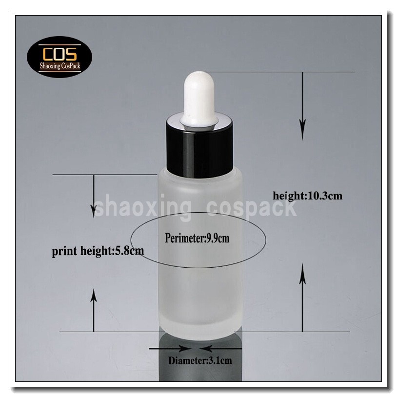 DB26-25ml e liuquid bottle with white rubber dropper (3)