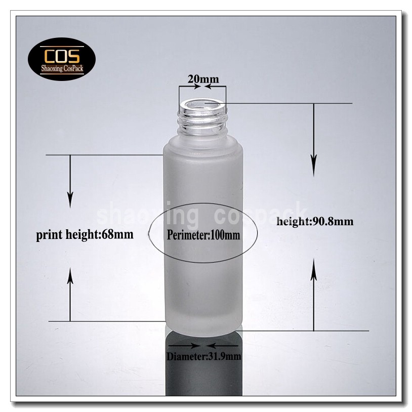 DB26-30ml glass dropper bottle with silver ring white rubber (4)