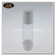 ZA213-50ml clear bottle with white base (1)