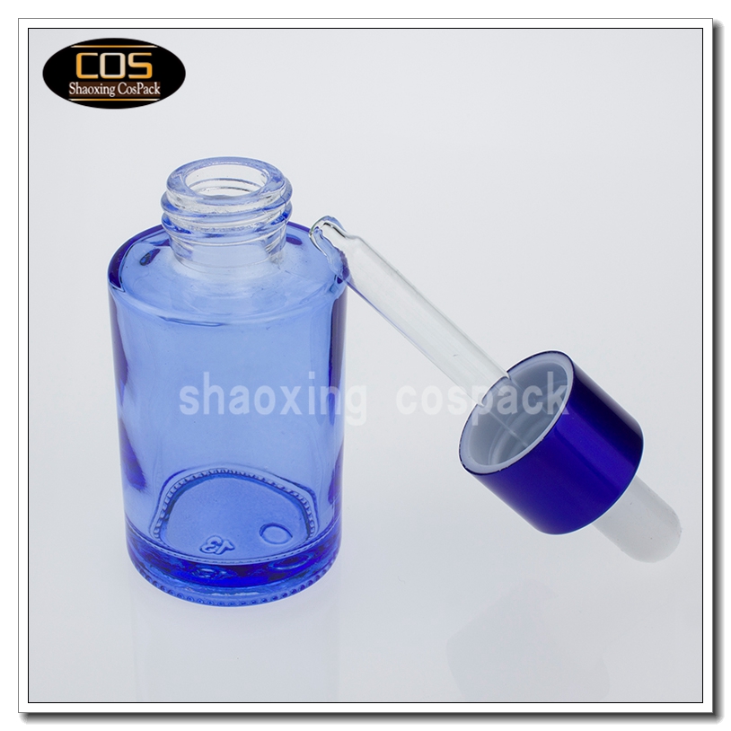 glass bottle with dropper