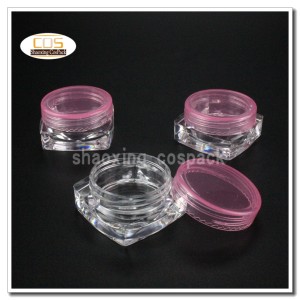 3g pink plastic jar online