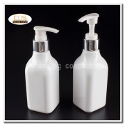PET11-200ml white body lotion pump bottle (2)
