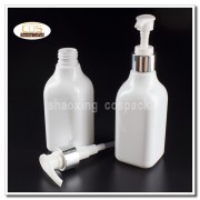 PET11-200ml white body lotion pump bottle (6)