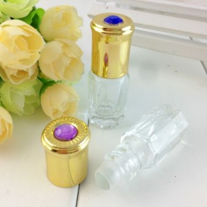 3 ml small glass roll-on bottles