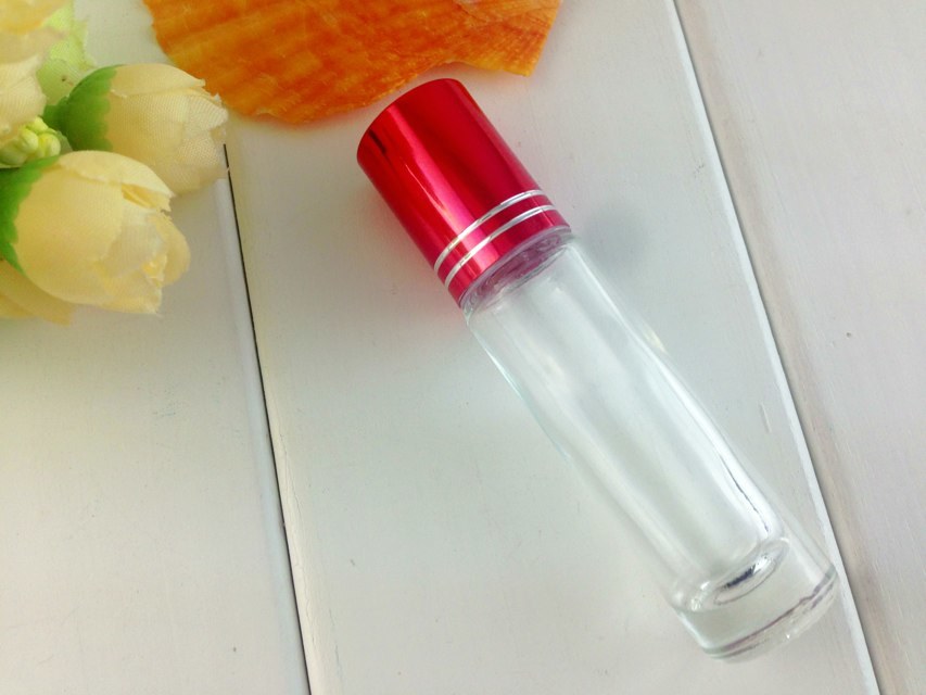 glass roll on perfume bottles