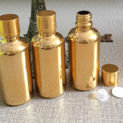 50ml golden essential oil bottle