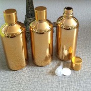 essential oil bottle with glossy screw cap