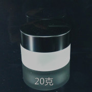 jgx21-20ml-clear-frosted-glass-with-black-lid
