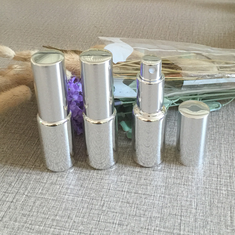 50pcs/lot 15ml High temperature silver plated refillable empty atomiser spray perfume bottle - Image 2