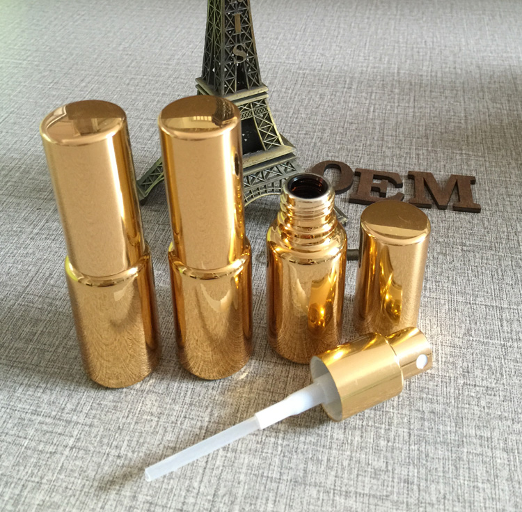 50pieces/lot 15ml gold plated refillable empty atomiser spray perfume bottle - Image 5