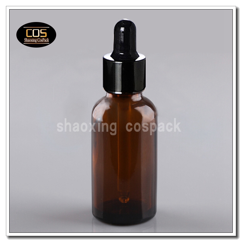 100pcs DBX20 30ml amber glass bottle with dropper cap