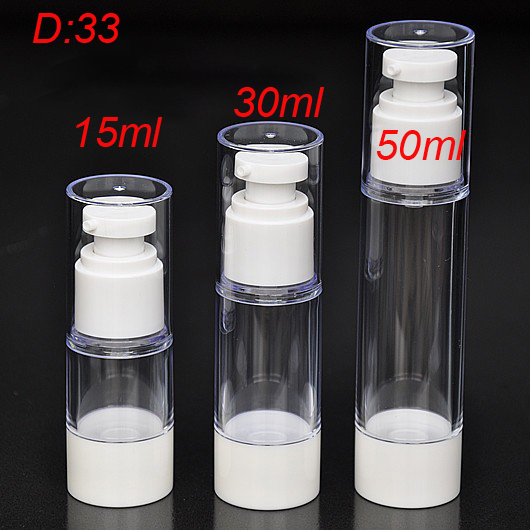 100pcs  50ml emulsion foundation packing for Cosmetic Container