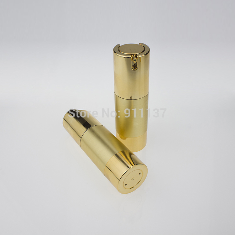 50pcs gold 30ml airless pump bottles wholesale