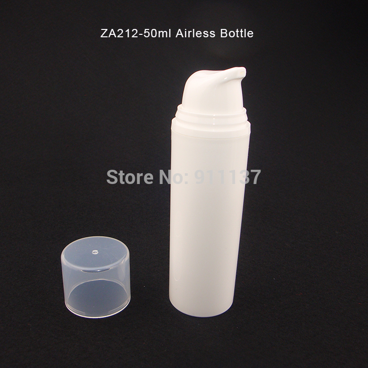 50PCS 50ml cosmetic airless bottles with pump