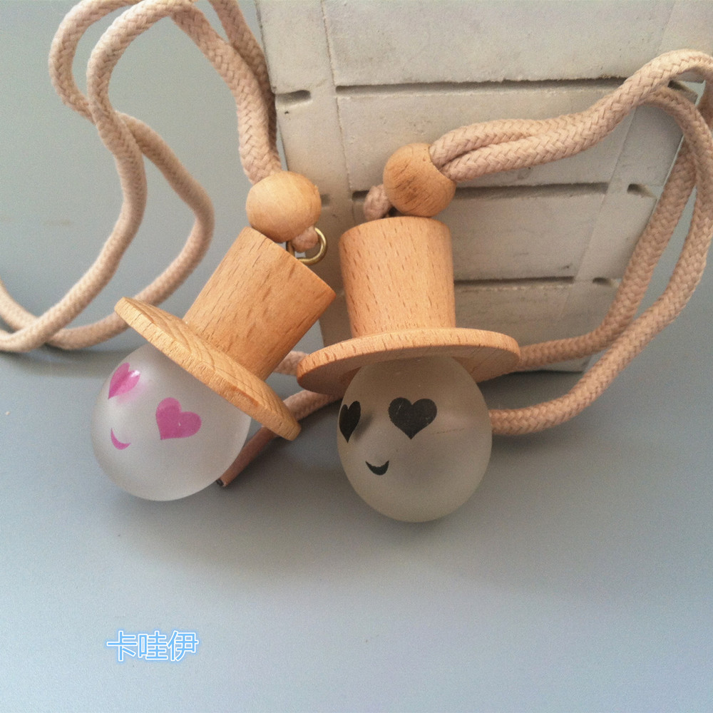 100pcs 5ML glass pendant car perfume bottles