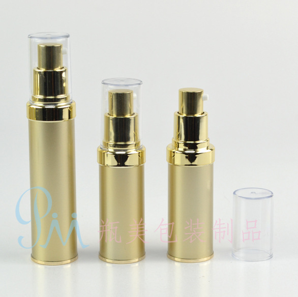 100pcs luxury 20ml 30ml Asian gold vacuum bottles