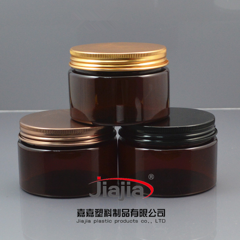 50pcs empty 120ml brown Cream Jar