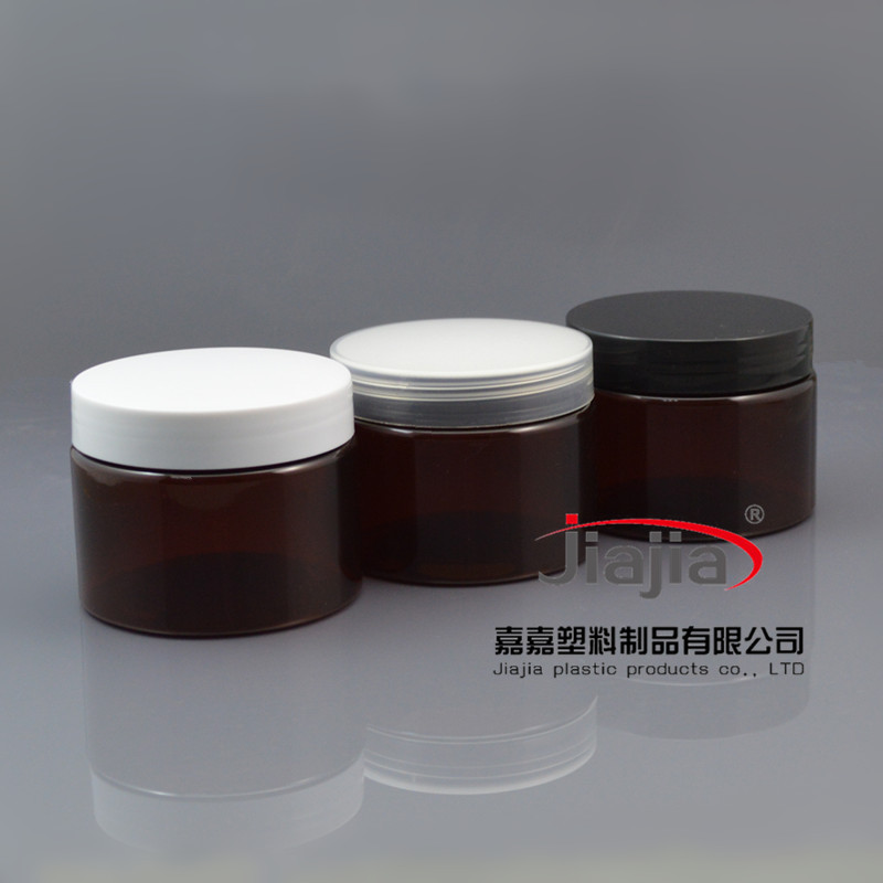 50pcs wholesale empty 150g brown color plastic bottle