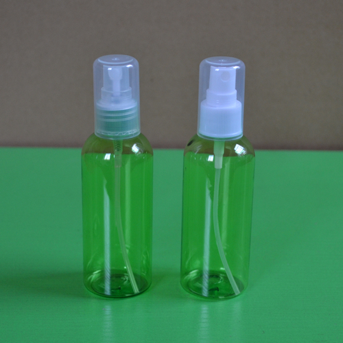 50pcs 100ML wholesale green PET plastic spray bottle