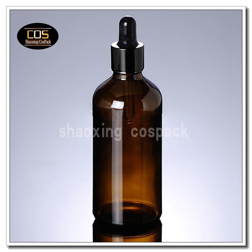 100pcs EBX20 100ml glass bottle with dropper
