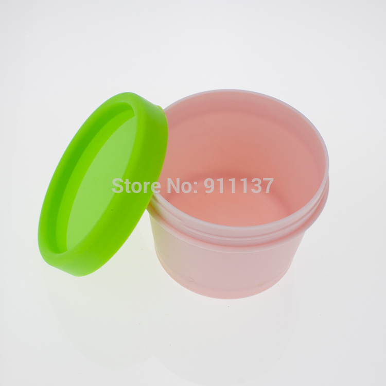 100pcs cheap round pp empty large plastic jars for cream