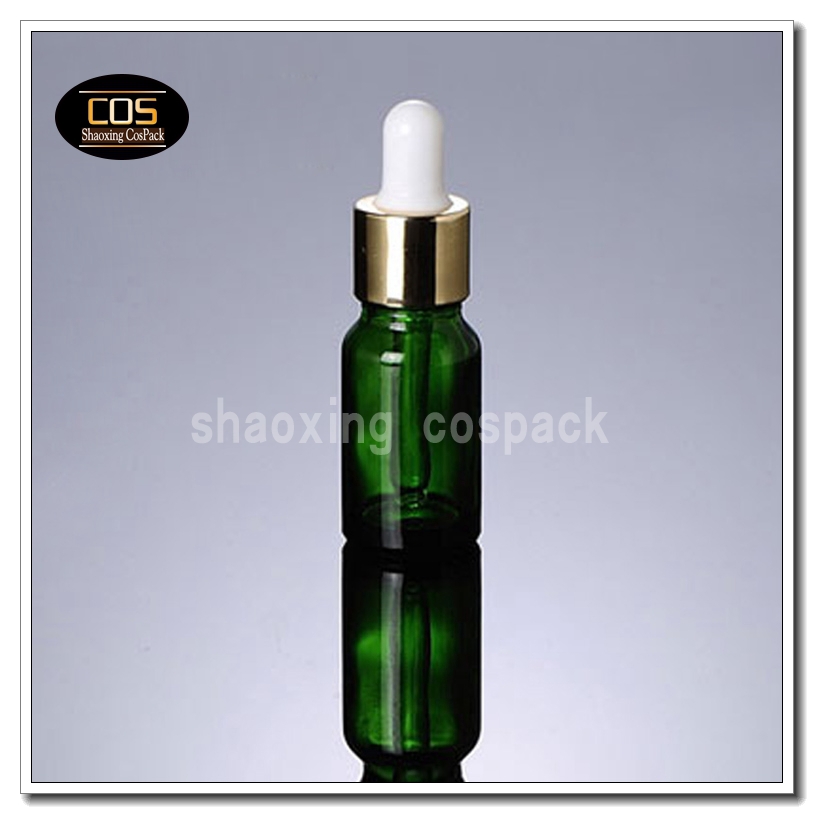 100pcs DBX20 10ml Round Green Dropper Bottle