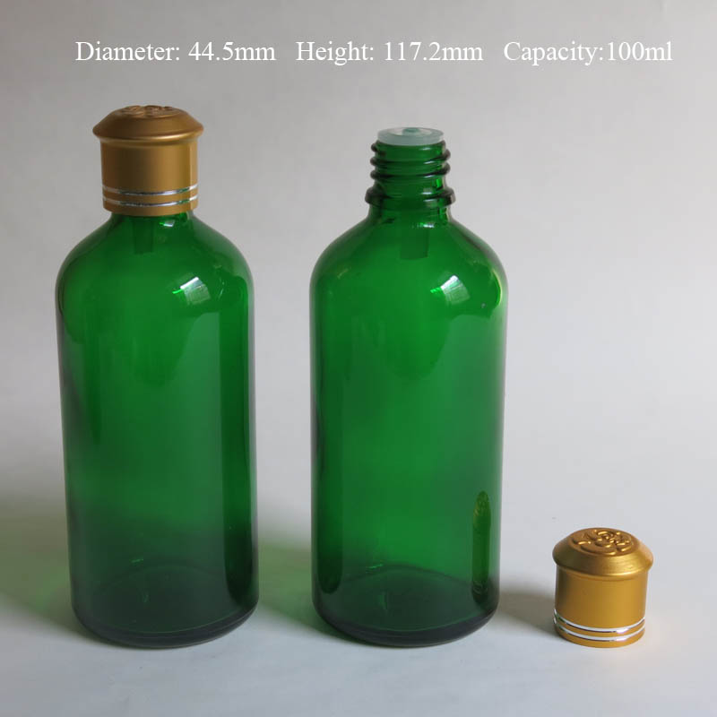 100Pcs 100ml glass essential oil bottle