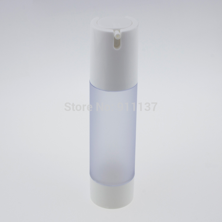 50pcs 50ml frost airless pump packaging for cosmetic