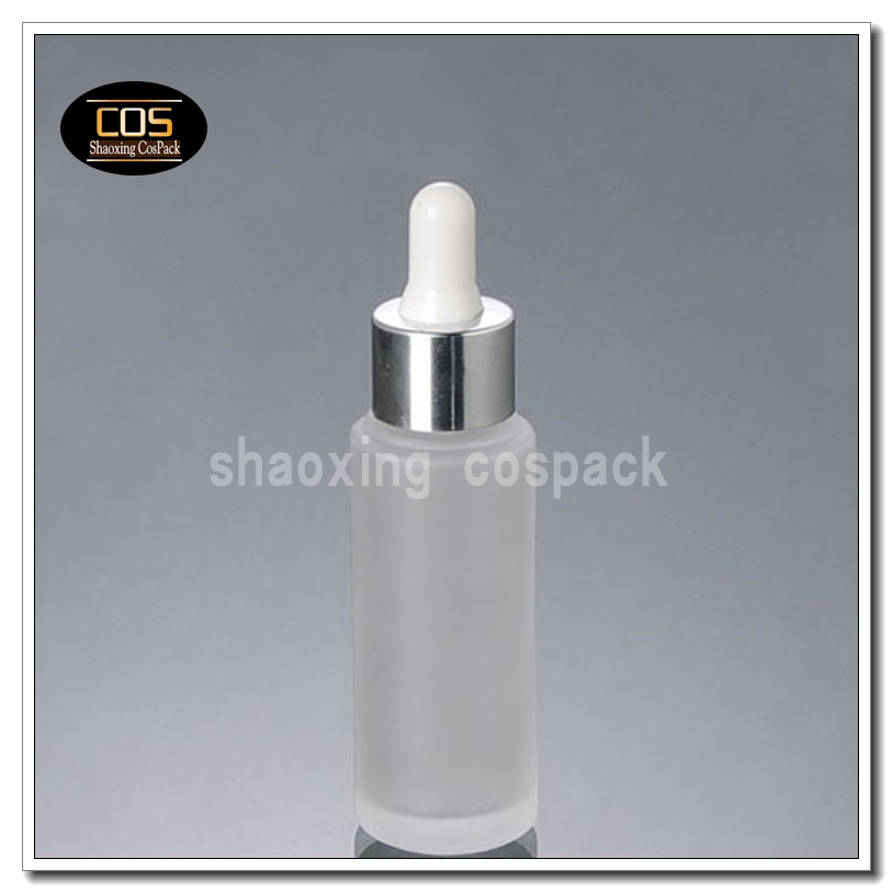 100pcs 30 ml essential oils frost glass bottles with dropper