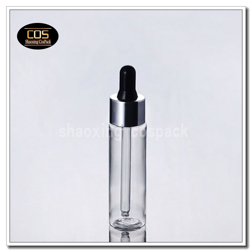 100pcs 30ml round shape black rubber plastic oil dropper bottles manufacturers