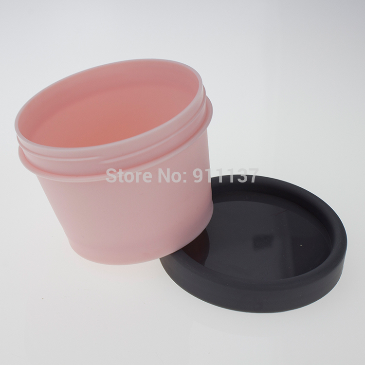 100pcs cheap round pp empty cosmetic jar 100ml