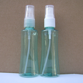 50PCS 60ml green plastic spray bottle