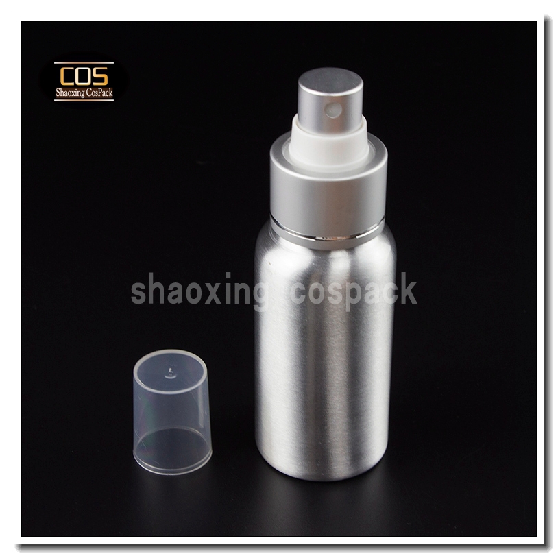 50pcs 50ml aluminium bottles with mist pump