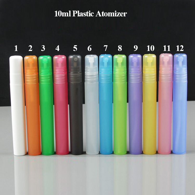 100pcs wholesale 10ml plastic mist bottle