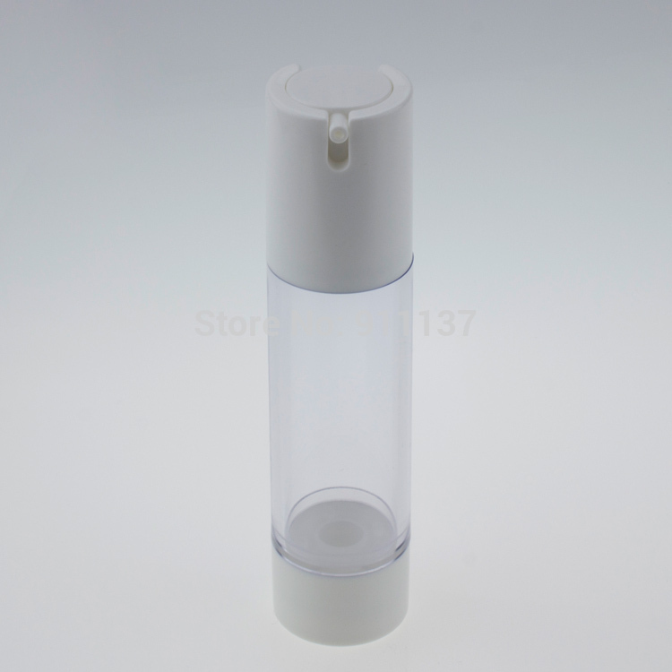 50PCS clear 50ml airless pump packaging for cosmetic