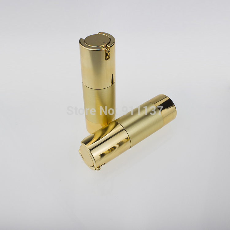 50pcs ZA213 50g gold airless packaging for cosmetic