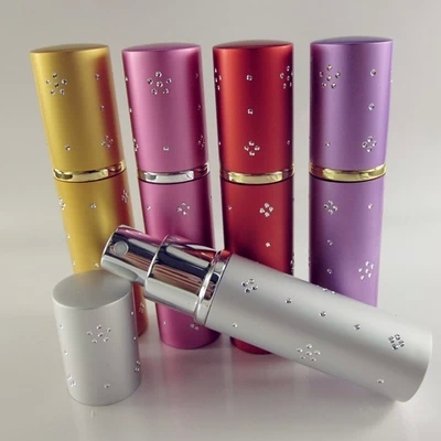 100pcs 10ML plum stones aluminum bottles